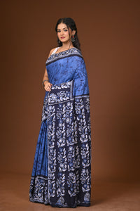 Cotton Hand Batik Saree