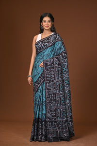 Cotton Hand Batik Saree