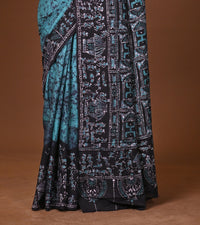 Cotton Hand Batik Saree
