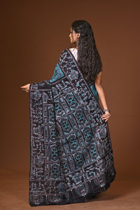 Cotton Hand Batik Saree