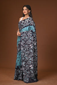 Cotton Hand Batik Saree