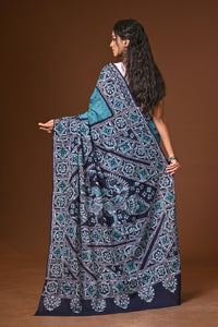 Cotton Hand Batik Saree