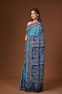 Cotton Hand Batik Saree