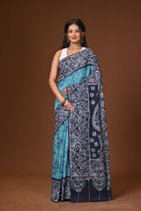 Cotton Hand Batik Saree