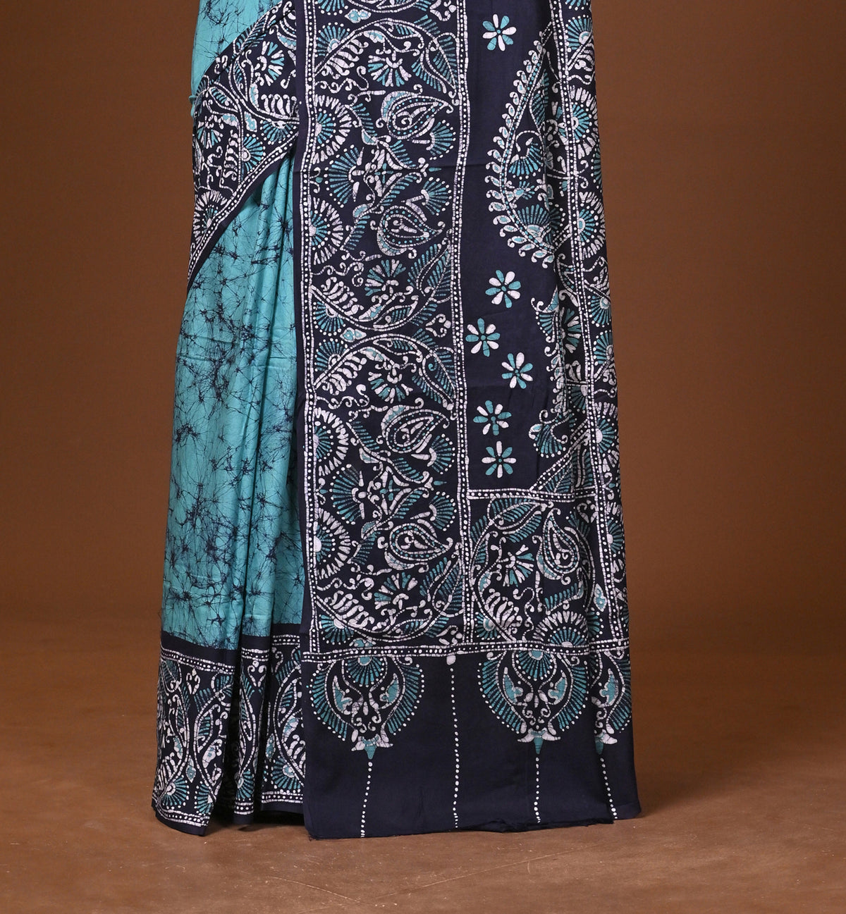 Cotton Hand Batik Saree