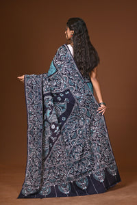 Cotton Hand Batik Saree