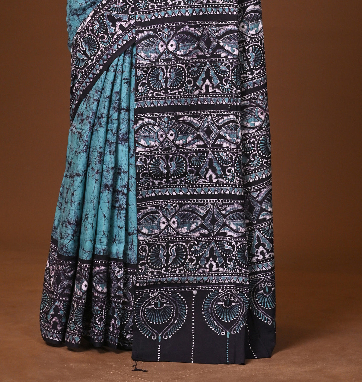 Cotton Hand Batik Saree