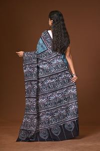 Cotton Hand Batik Saree