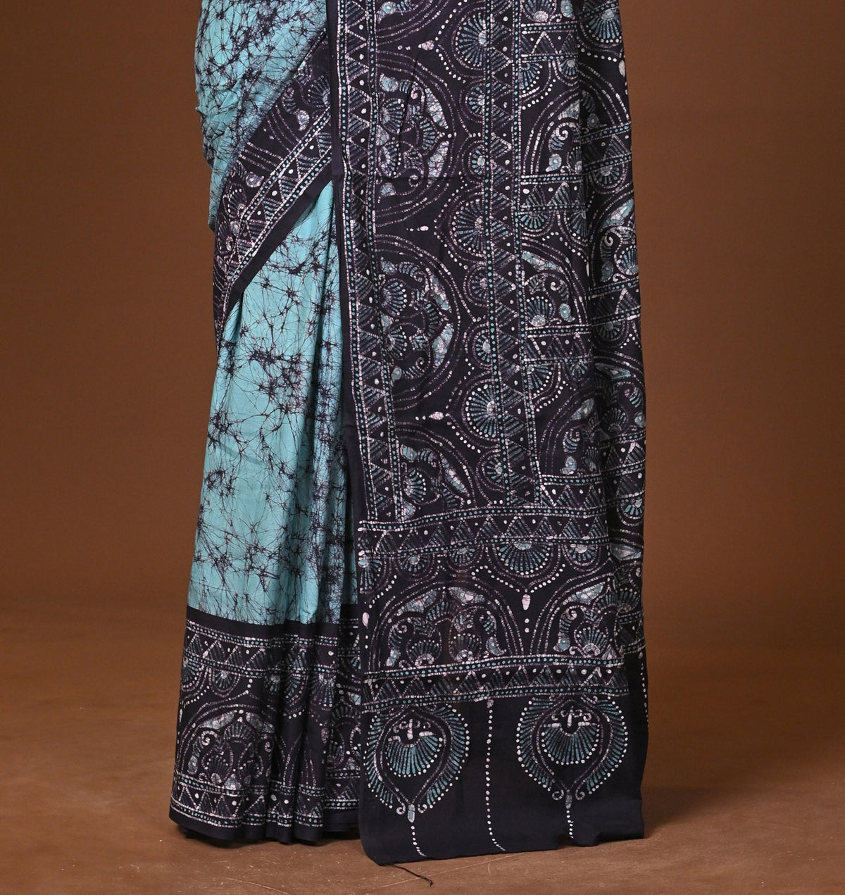 Cotton Hand Batik Saree