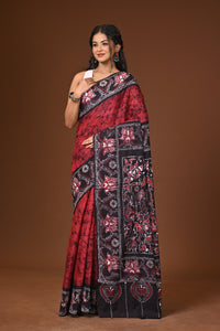 Cotton Hand Batik Saree
