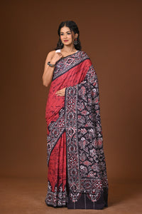 Cotton Hand Batik Saree