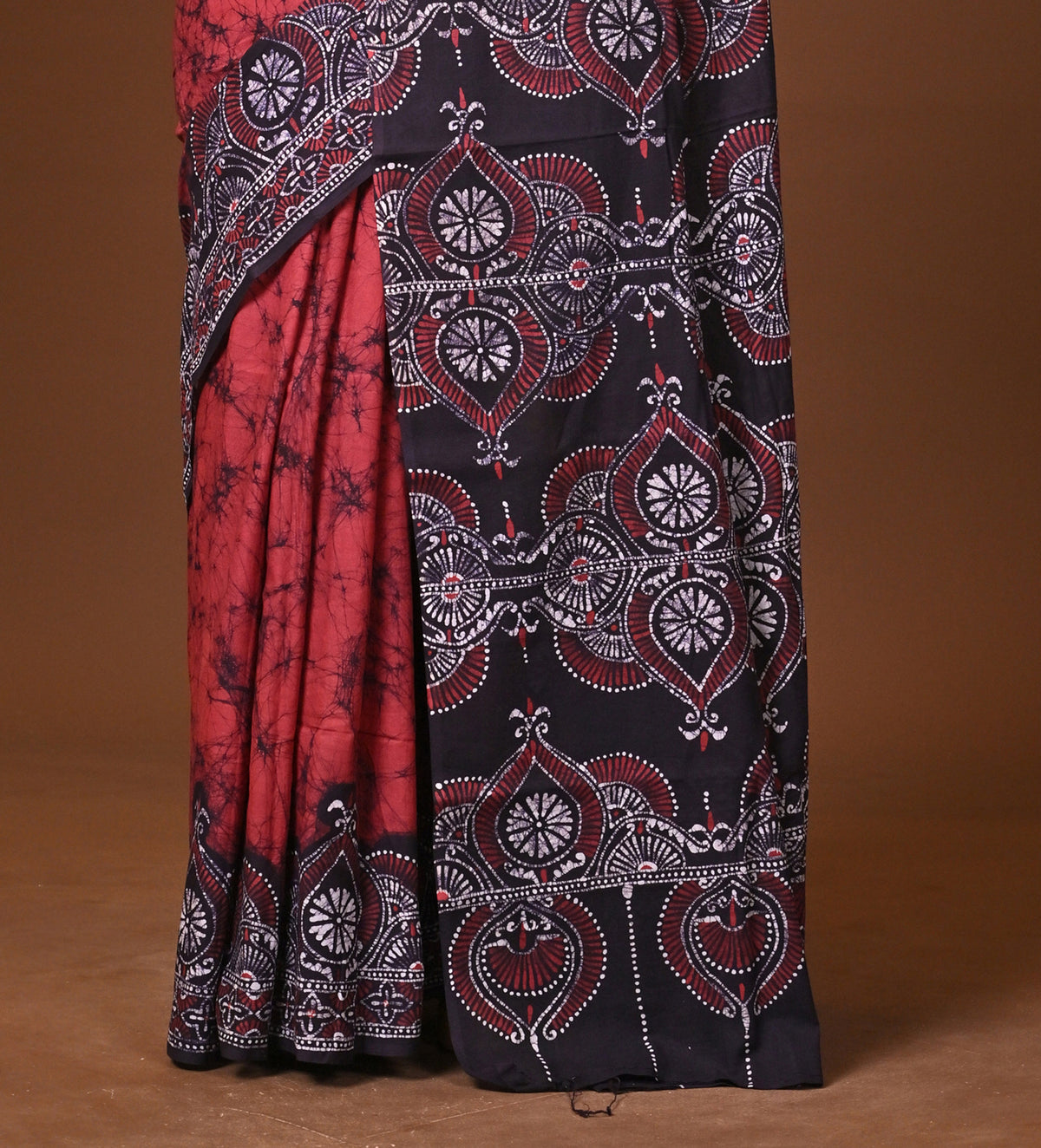 Cotton Hand Batik Saree