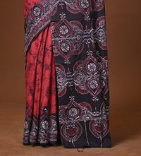 Cotton Hand Batik Saree