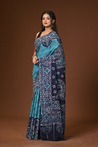 Cotton Hand Batik Saree