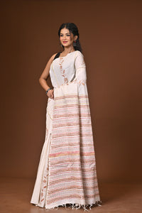Cotton Khesh Kantha Saree