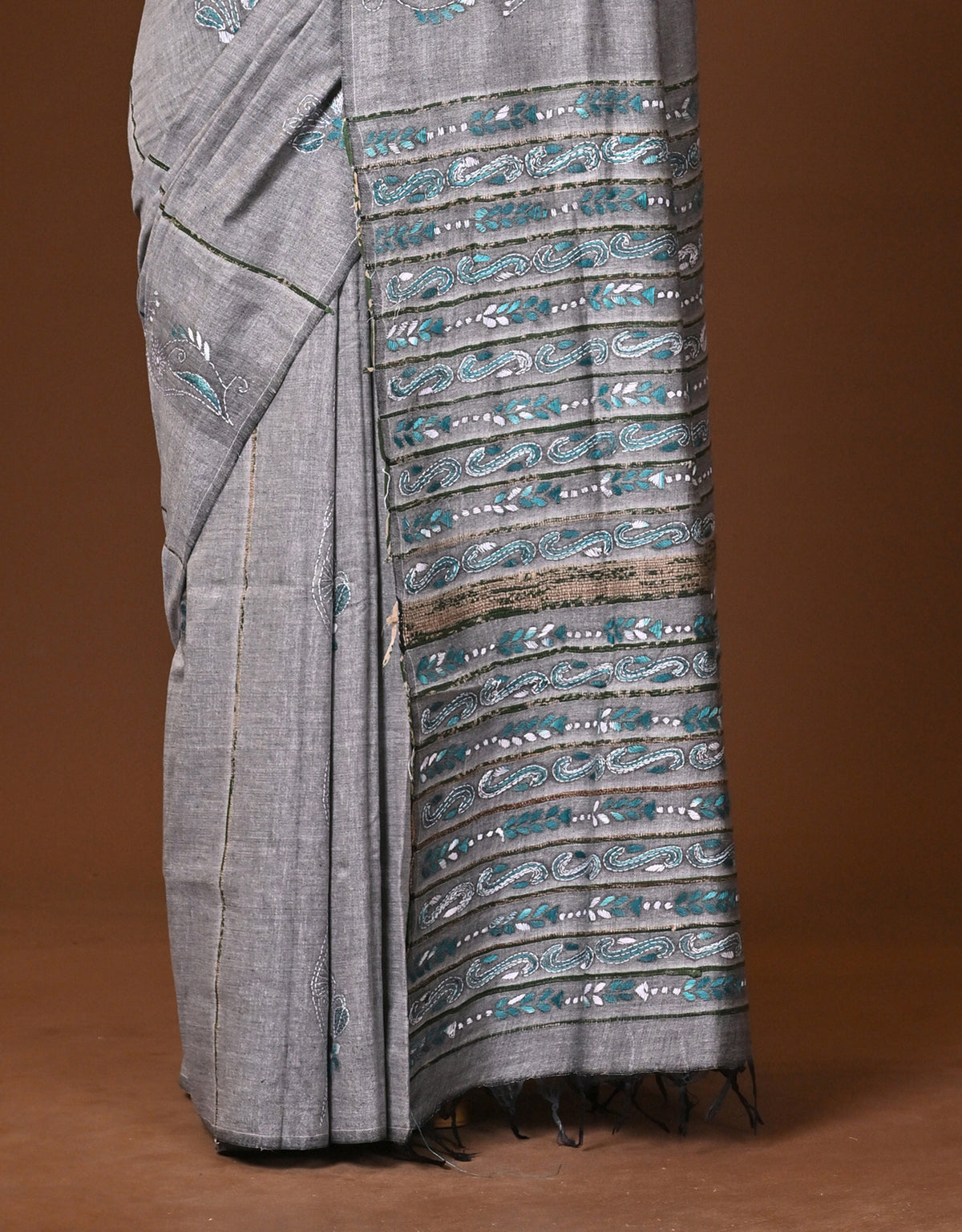 Cotton Khesh Kantha Saree