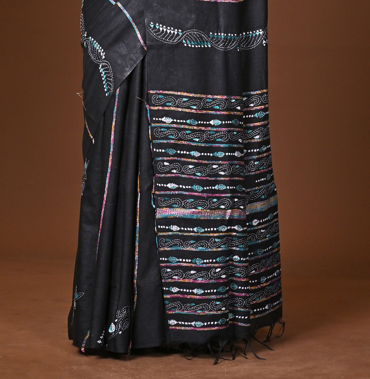 Cotton Khesh Kantha Saree