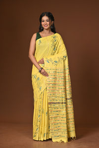 Cotton Khesh Kantha Saree