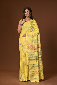 Cotton Khesh Kantha Saree