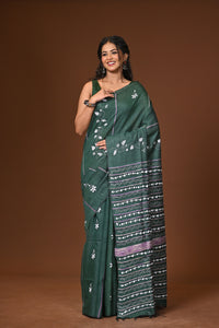 Cotton Khesh Kantha Saree