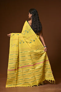 Cotton Khesh Kantha Saree