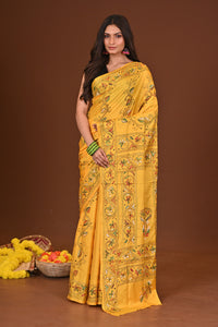 ALOKMALA BLENDED SILK KANTHA SAREE