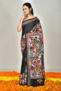 BANGALORE SILK  KANTHA SAREE