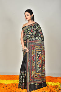 BANGALORE SILK  KANTHA SAREE