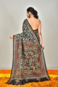 BANGALORE SILK  KANTHA SAREE
