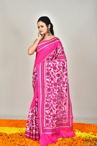 BANGALORE SILK  KANTHA SAREE