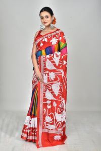 BANGALORE SILK DIY KANTHA SAREE