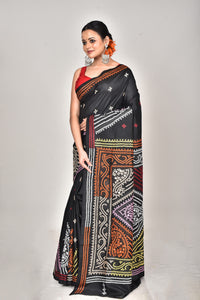 BANGALORE SILK GUJRATI STITCH SAREE