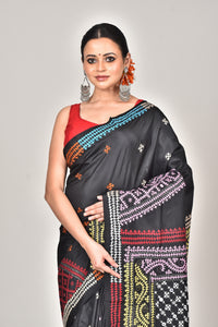 BANGALORE SILK GUJRATI STITCH SAREE