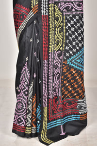 BANGALORE SILK GUJRATI STITCH SAREE