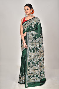 BANGALORE SILK GUJRATI STITCH SAREE