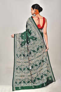 BANGALORE SILK GUJRATI STITCH SAREE