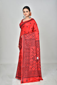 BANGALORE SILK GUJRATI STITCH SAREE