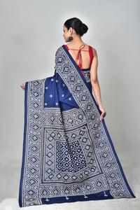 BANGALORE SILK GUJRATI STITCH SAREE