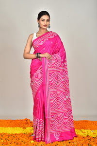 BANGALORE SILK GUJRATI STITCH SAREE