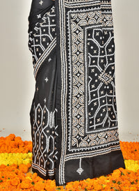 BANGALORE SILK GUJRATI STITCH SAREE