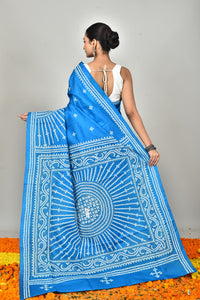 BANGALORE SILK GUJRATI STITCH SAREE