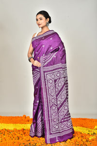 BANGALORE SILK GUJRATI STITCH SAREE