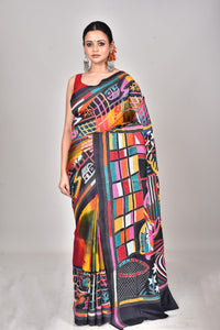 BANGALORE SILK KANTHA SAREE