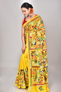 BANGALORE SILK KANTHA SAREE