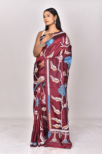 BANGALORE SILK KANTHA SAREE