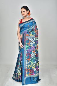 BANGALORE SILK KANTHA SAREE
