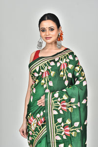 BANGALORE SILK KANTHA SAREE