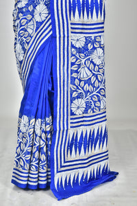 BANGALORE SILK KANTHA SAREE