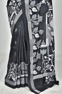BANGALORE SILK KANTHA SAREE