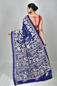 BANGALORE SILK KANTHA SAREE